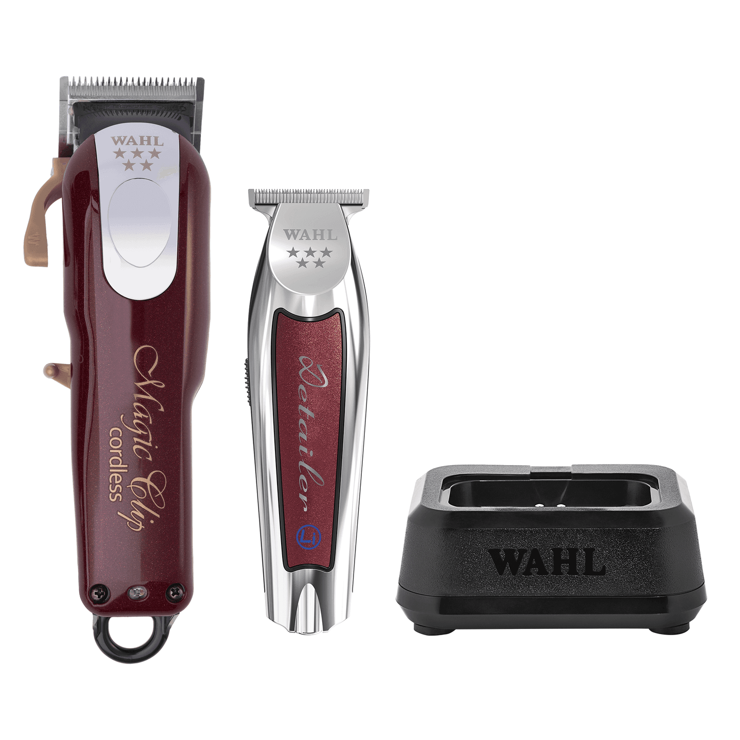 Kit Máquina de Cortar Cabelo Magic Clip Cordless + Detailer Li + Kit Máquina de Cortar Cabelo Magic Clip Cordless + Detailer Li +